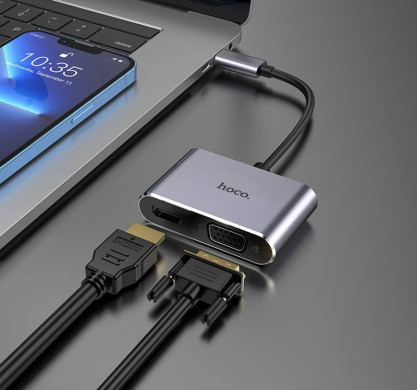 Переходник/Hoco HB29 HUB